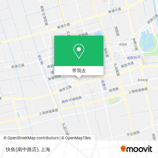 快鱼(南中路店)地图