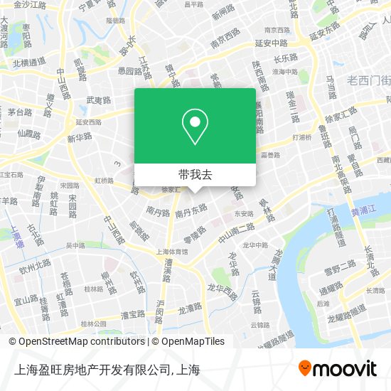上海盈旺房地产开发有限公司地图