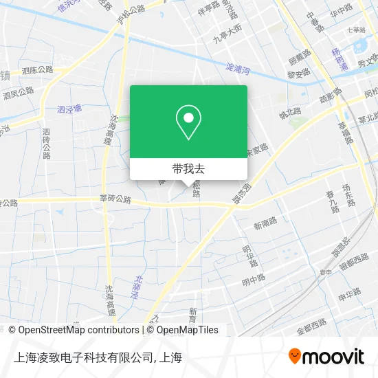 上海凌致电子科技有限公司地图