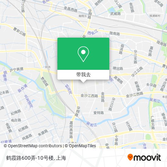 鹤霞路600弄-10号楼地图