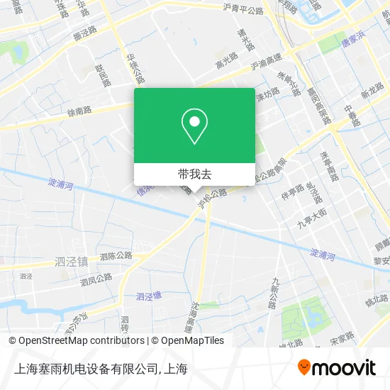 上海塞雨机电设备有限公司地图