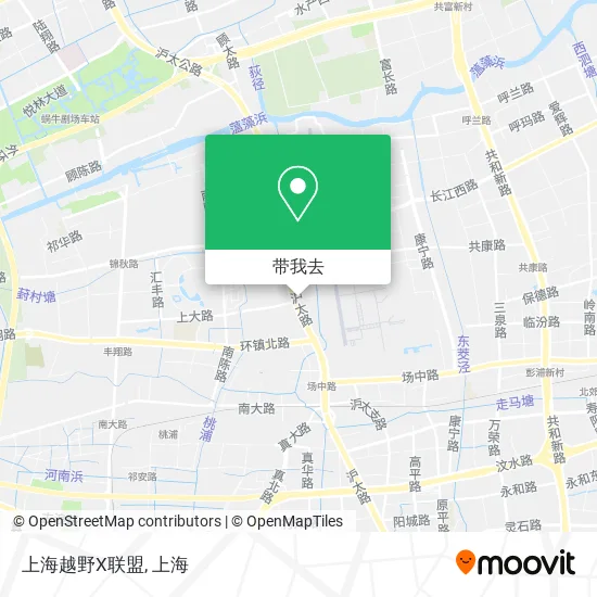 上海越野X联盟地图