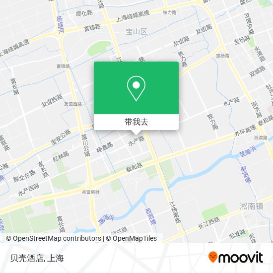 贝壳酒店地图