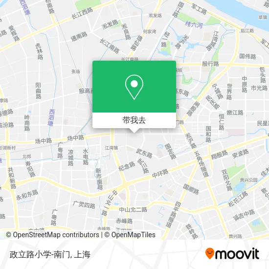 政立路小学-南门地图