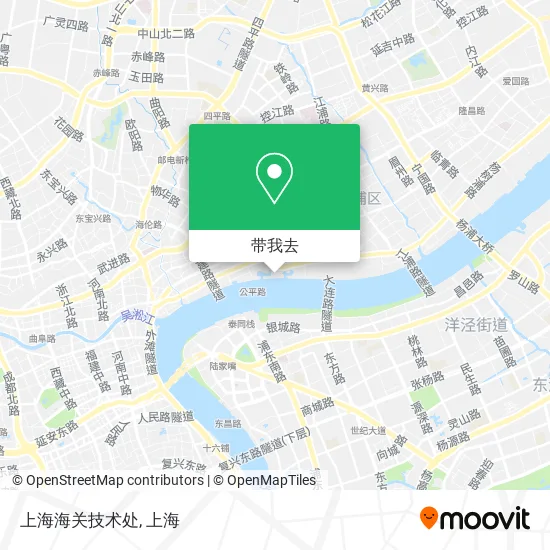 上海海关技术处地图