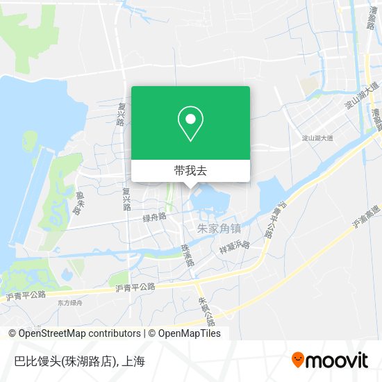 巴比馒头(珠湖路店)地图
