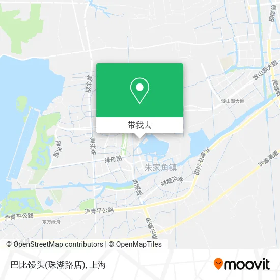 巴比馒头(珠湖路店)地图