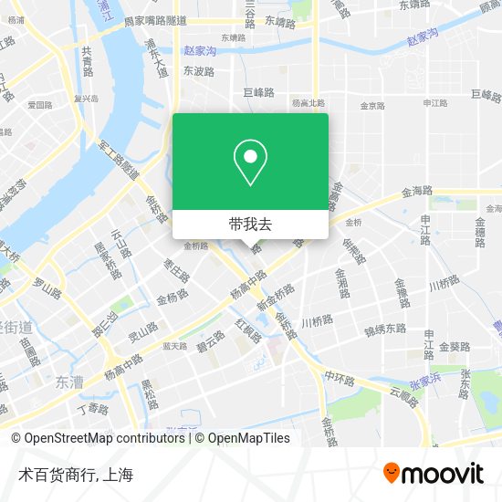 术百货商行地图