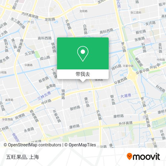 五旺果品地图