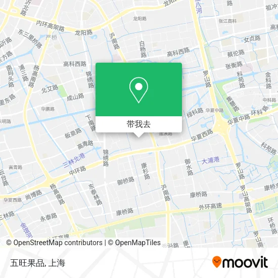 五旺果品地图