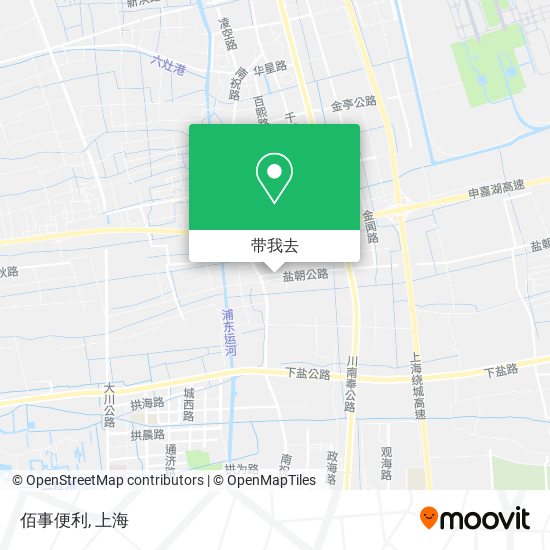 佰事便利地图