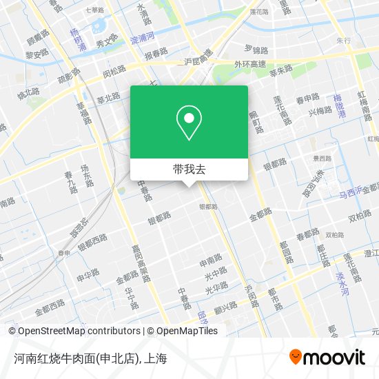 河南红烧牛肉面(申北店)地图
