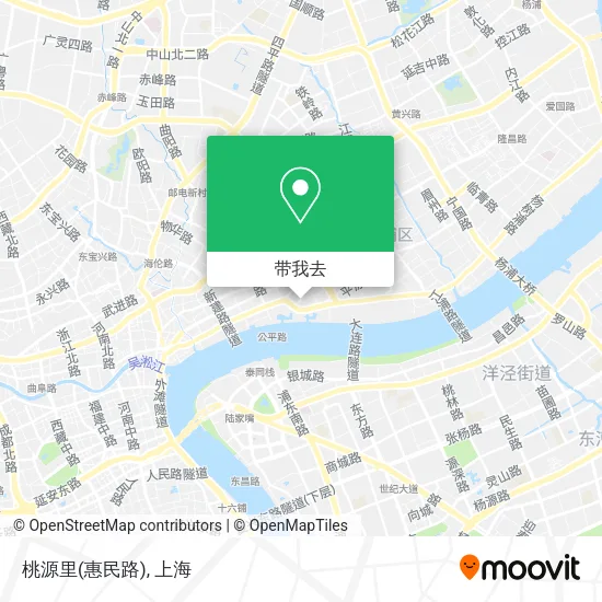 桃源里(惠民路)地图
