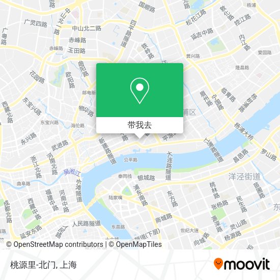 桃源里-北门地图