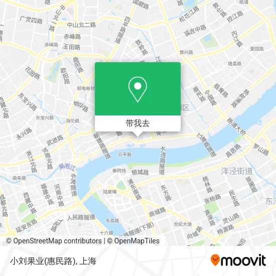 小刘果业(惠民路)地图