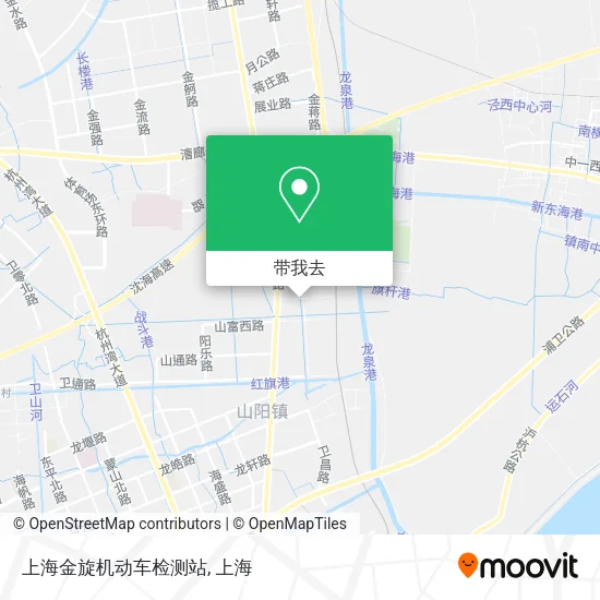 上海金旋机动车检测站地图
