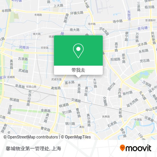馨城物业第一管理处地图