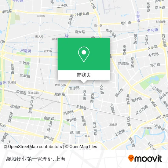 馨城物业第一管理处地图