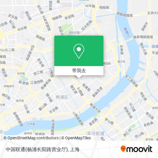 中国联通(杨浦长阳路营业厅)地图