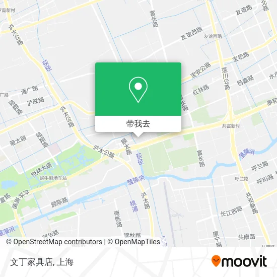 文丁家具店地图
