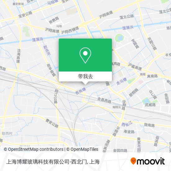 上海博耀玻璃科技有限公司-西北门地图