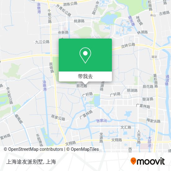 上海途友派别墅地图