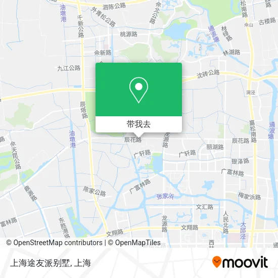 上海途友派别墅地图