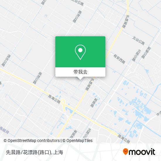 先晨路/花漂路(路口)地图