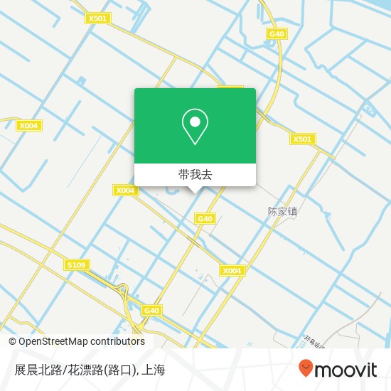 展晨北路/花漂路(路口)地图