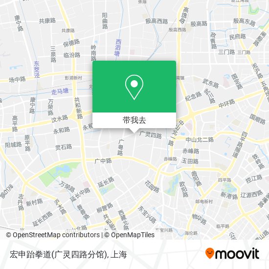 宏申跆拳道(广灵四路分馆)地图
