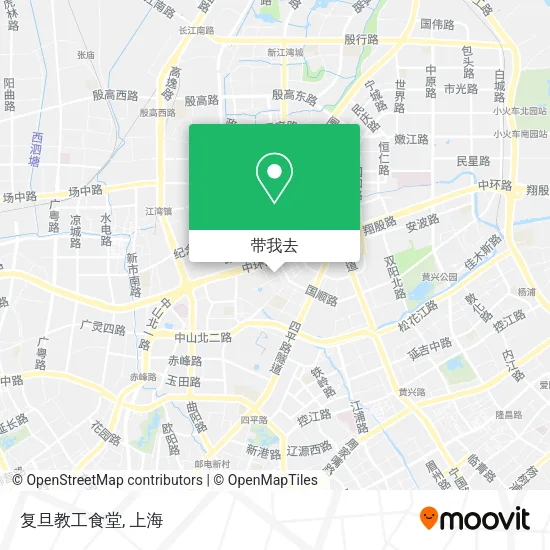 复旦教工食堂地图