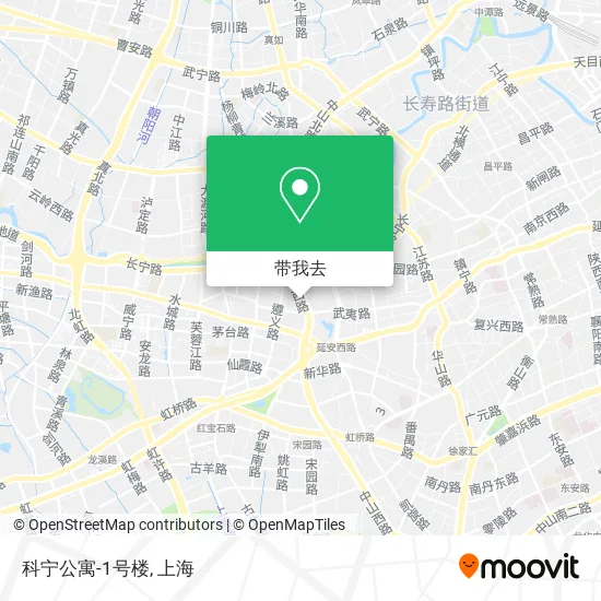 科宁公寓-1号楼地图