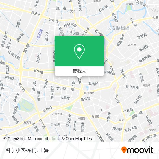 科宁小区-东门地图