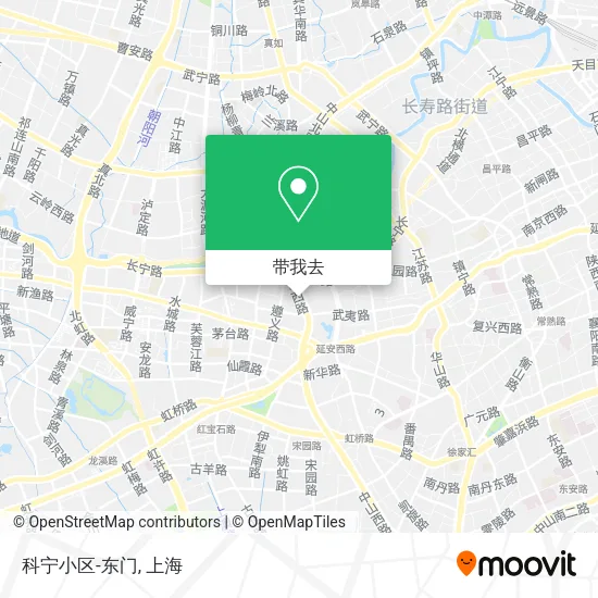 科宁小区-东门地图