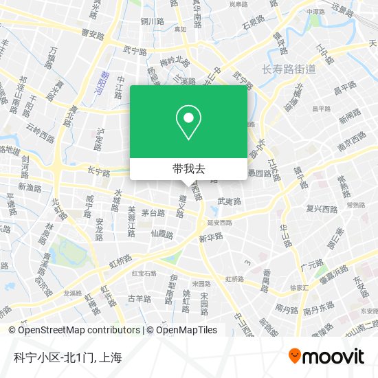 科宁小区-北1门地图