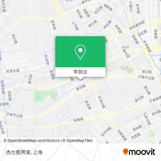杰仕图男装地图