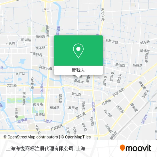 上海海悦商标注册代理有限公司地图