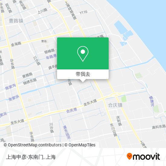 上海申彦-东南门地图