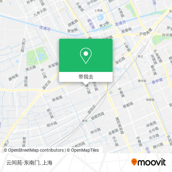 云间苑-东南门地图
