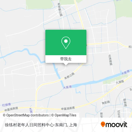 徐练村老年人日间照料中心-东南门地图