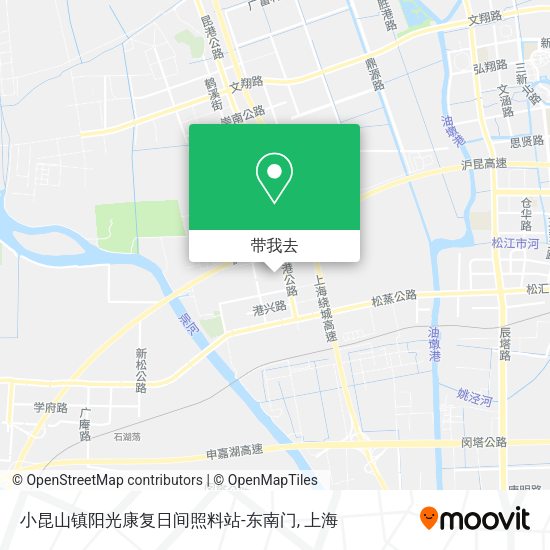 小昆山镇阳光康复日间照料站-东南门地图