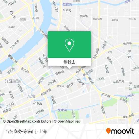 百舸商务-东南门地图
