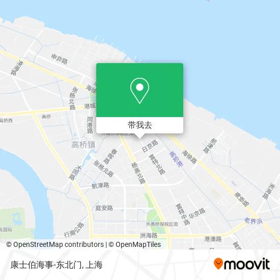 康士伯海事-东北门地图