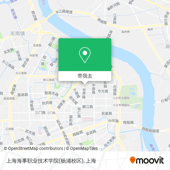 上海海事职业技术学院(杨浦校区)地图