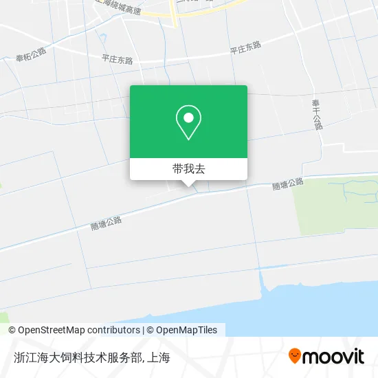 浙江海大饲料技术服务部地图