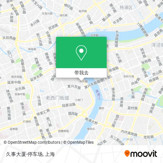 久事大厦-停车场地图