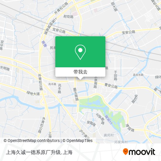 上海久诚一德系原厂升级地图