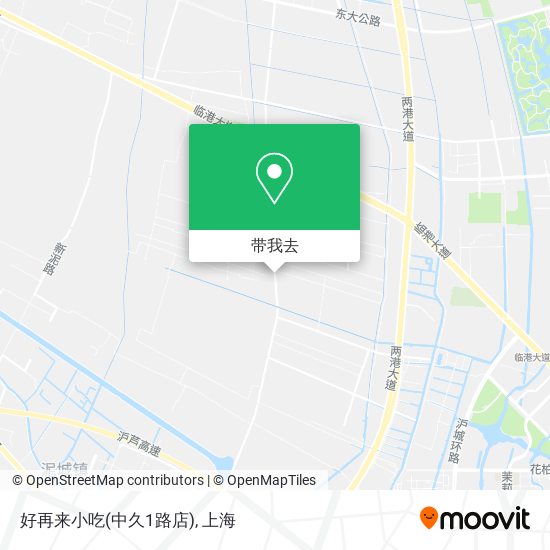 好再来小吃(中久1路店)地图