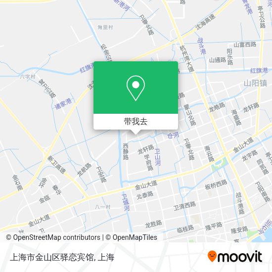 上海市金山区驿恋宾馆地图