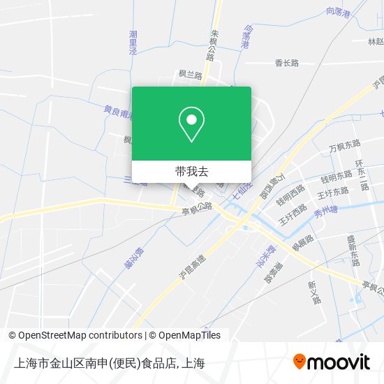 上海市金山区南申(便民)食品店地图